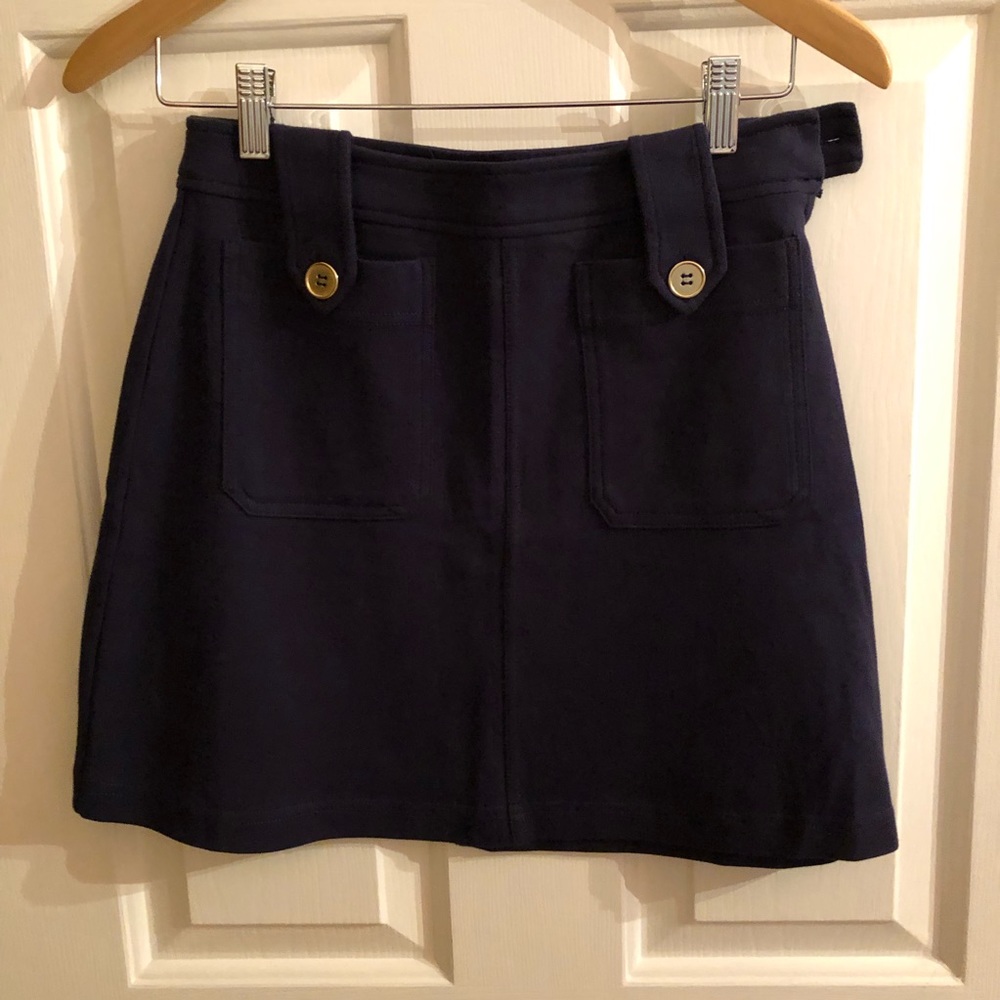 NWOT H&M Navy Mini Skirt